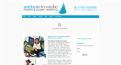 Desktop Screenshot of anitanewcombemedia.co.uk